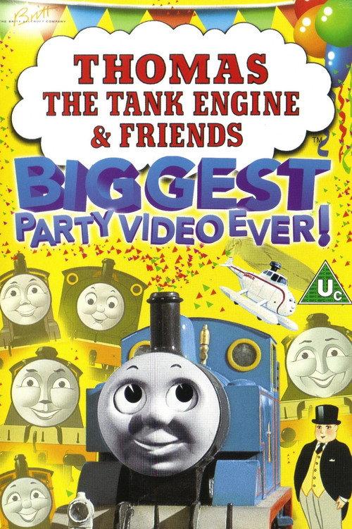Thomas & Friends: Biggest Party Video Ever! 1998 official movie poster