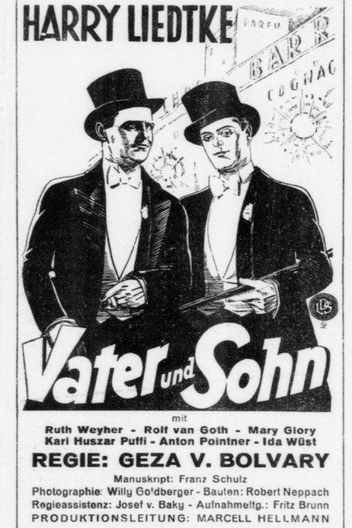 Vater und Sohn 1929 official movie poster