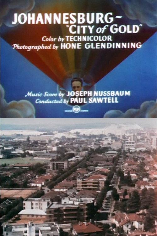 Johannesburg: 'City of Gold' 1953 official movie poster