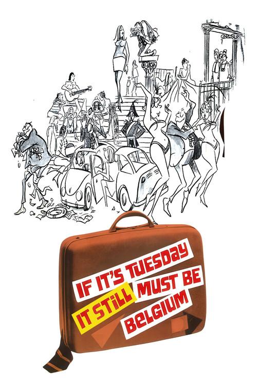 If It's Tuesday, It Still Must Be Belgium 1987 official movie poster