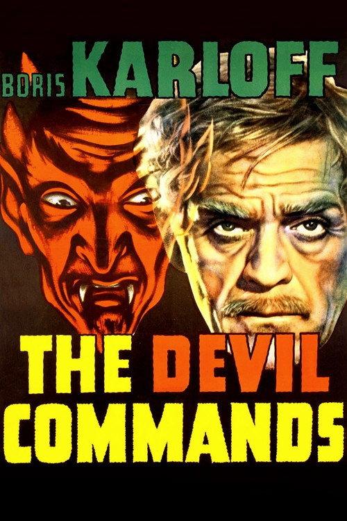 The Devil Commands 1941 official movie poster
