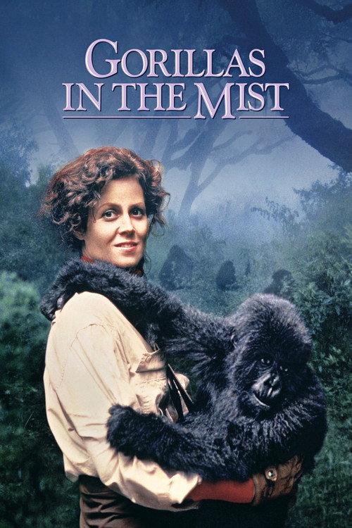 Gorillas in the Mist 1988 official movie poster