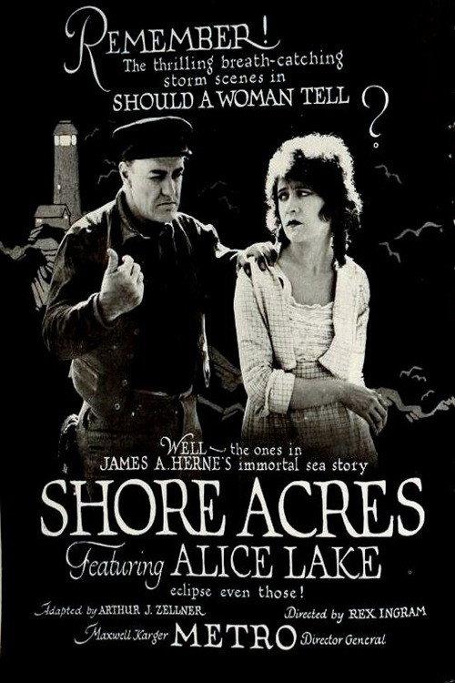 Shore Acres 1920 official movie poster