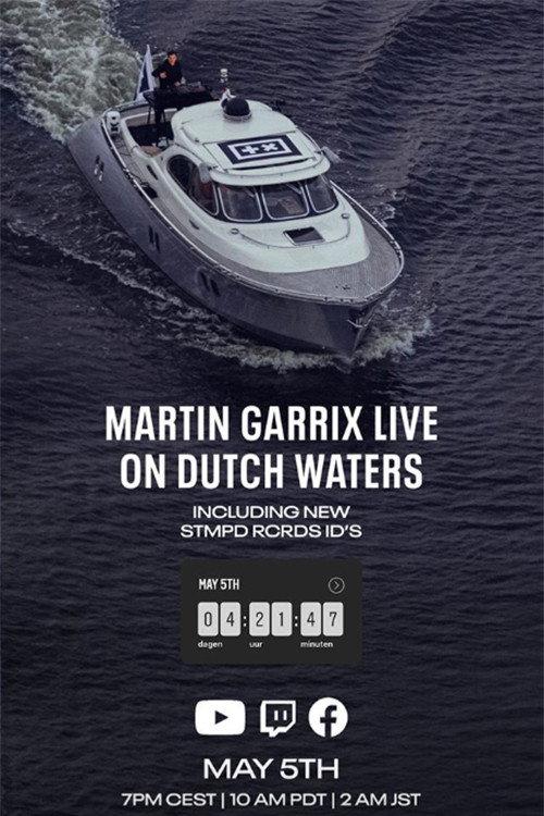 Martin Garrix Live: On Dutch Waters 2020 official movie poster
