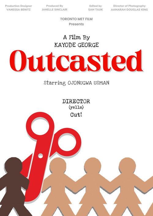 Outcasted 2024 official movie poster