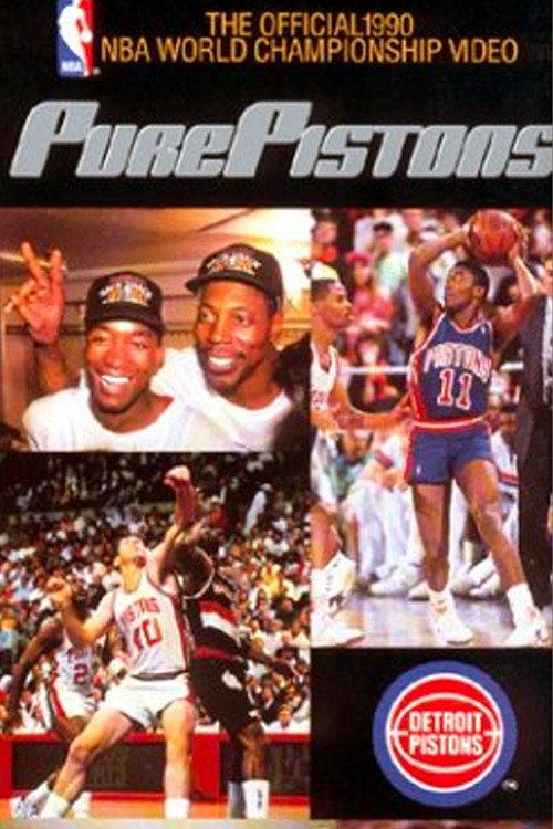 Detroit Pistons Pure Pistons 1991 official movie poster