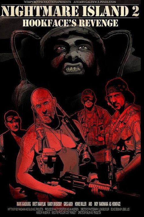 Nightmare Island 2: Hookface's Revenge 2011 official movie poster