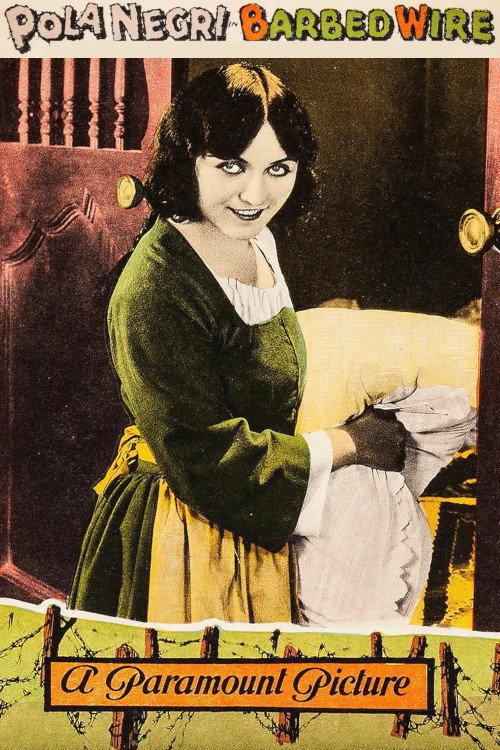 Barbed Wire 1927 official movie poster