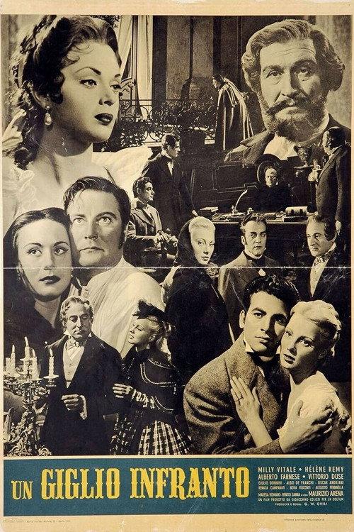 Un giglio infranto 1955 official movie poster