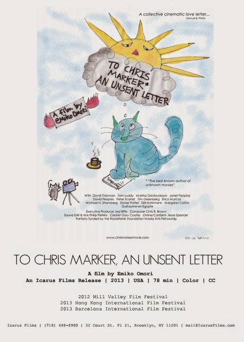 To Chris Marker, an Unsent Letter 2012 official movie poster