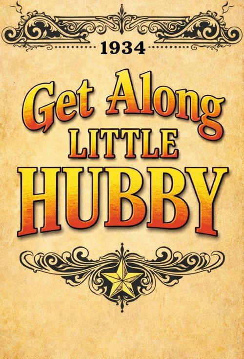 Get Along Little Hubby 1934 official movie poster