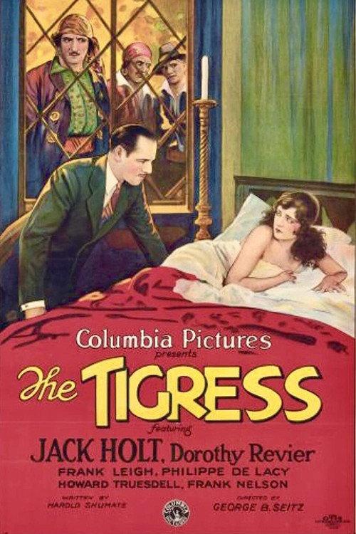The Tigress 1927 official movie poster