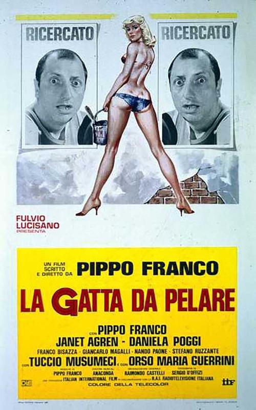 La gatta da pelare 1981 official movie poster