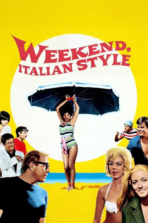 Weekend, Italian Style 1965 official movie poster