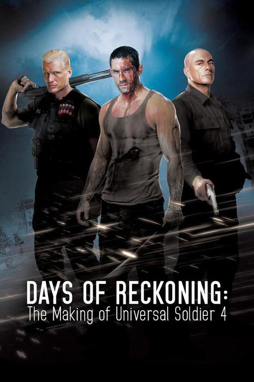 Days of Reckoning: The Making of Universal Soldier 4 2013 official movie poster