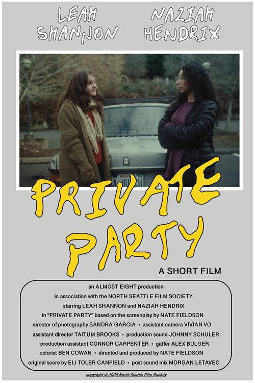 Private Party 2025 official movie poster