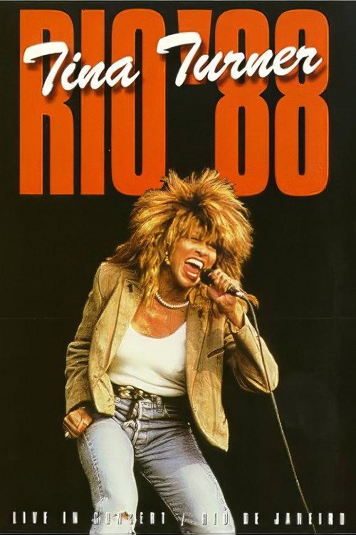Tina Turner: Rio '88 - Live In Concert 1988 official movie poster