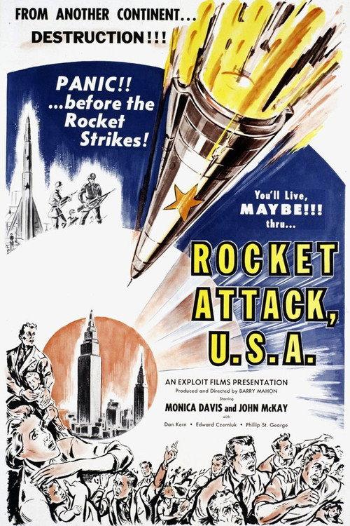 Rocket Attack U.S.A. 1960 official movie poster