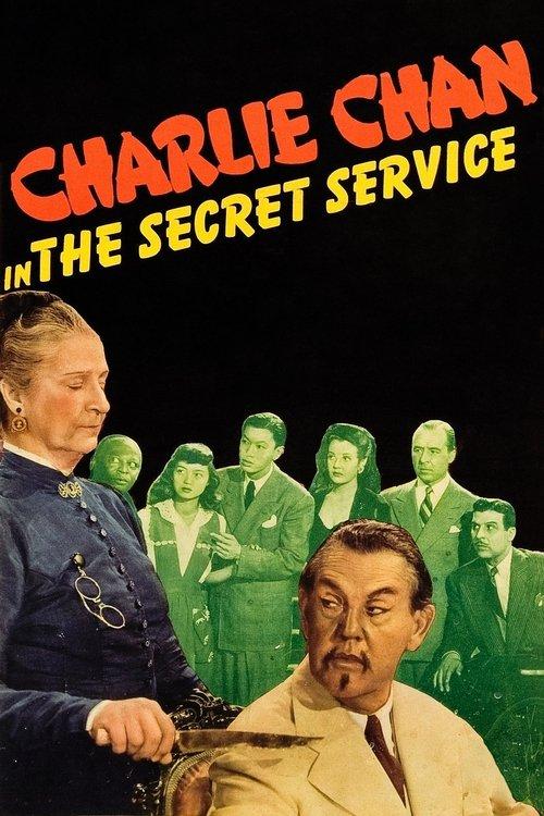 Charlie Chan in the Secret Service 1944 official movie poster