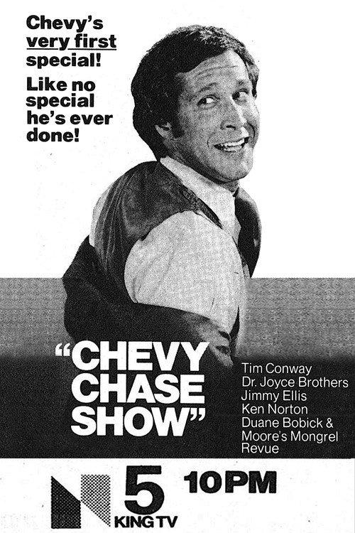 The Chevy Chase Show 1977 official movie poster