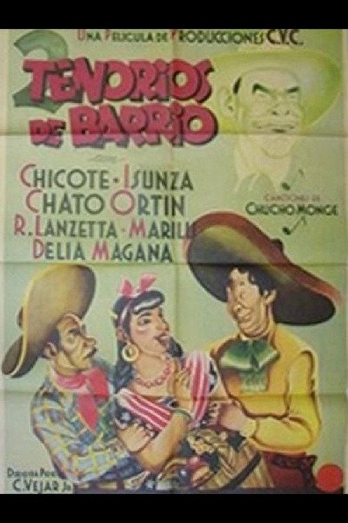 Dos tenorios de barrio 1949 official movie poster
