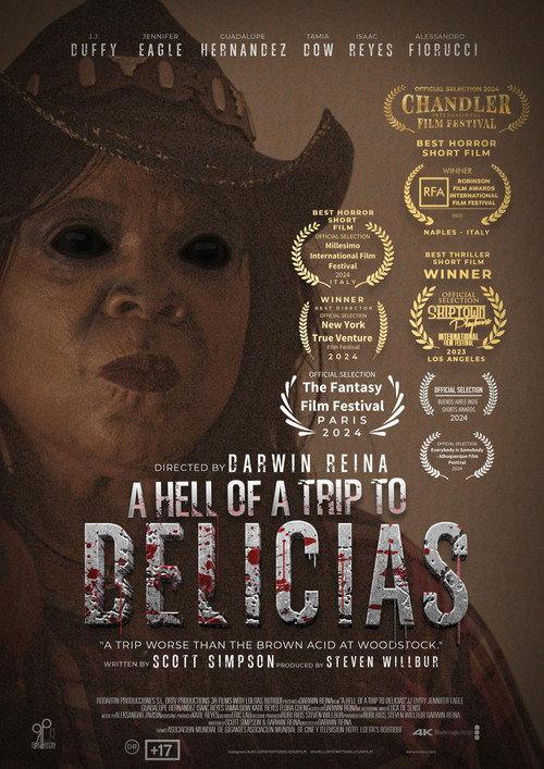 A Hell of a Trip to Delicias 2024 official movie poster