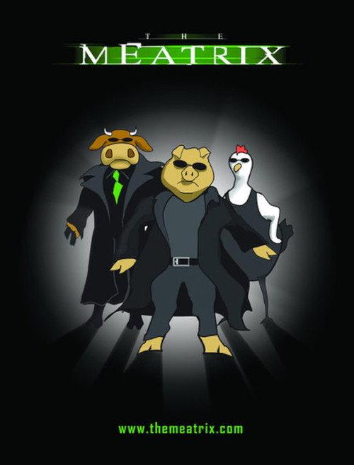 The Meatrix 2006 official movie poster