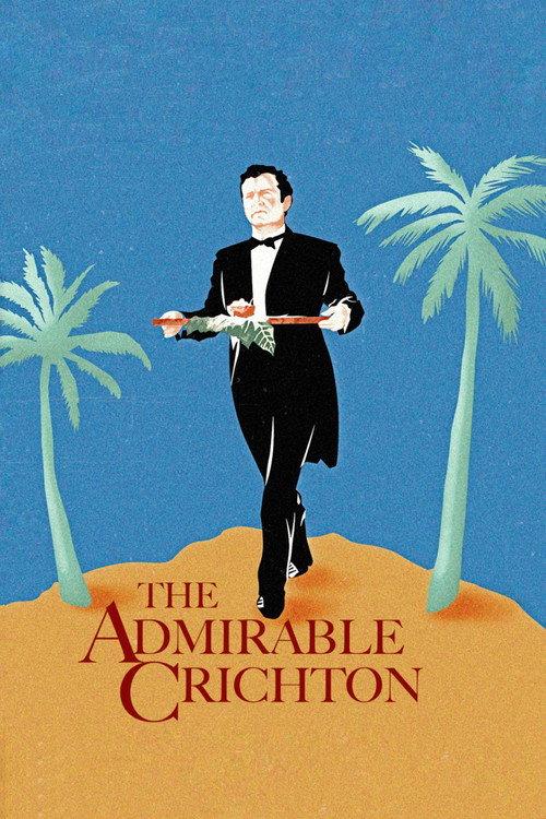 The Admirable Crichton 1957 official movie poster