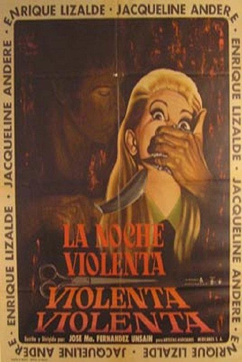 La noche violenta 1970 official movie poster