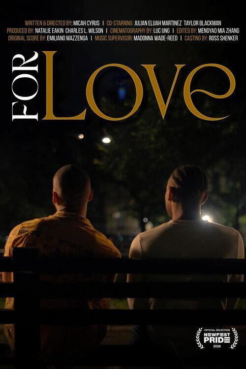 For Love 2026 official movie poster