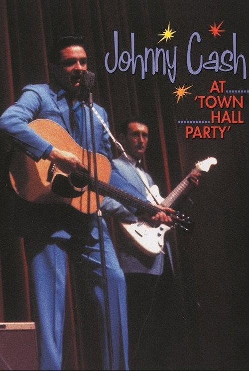 Johnny Cash at Town Hall Party 1958-1959 2002 official movie poster
