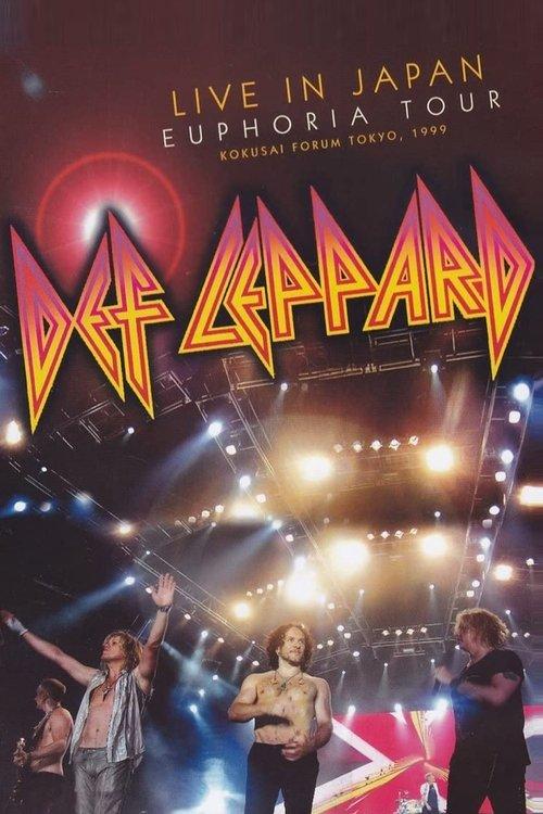Def Leppard - In Japan Euphoria Tour 1999 official movie poster