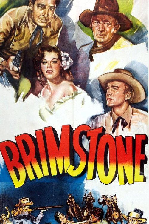 Brimstone 1949 official movie poster