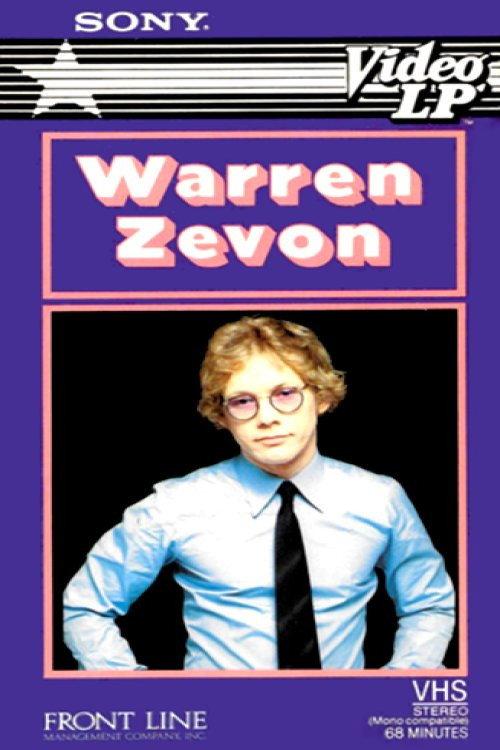 Warren Zevon: Live on MTV 1982 official movie poster