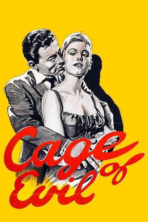 Cage of Evil 1960 official movie poster