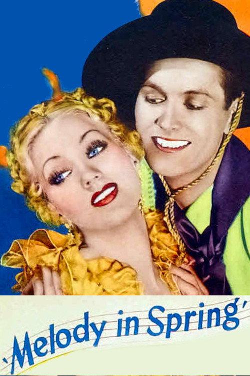 Melody in Spring 1934 official movie poster