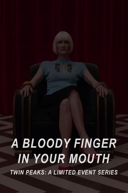 A Bloody Finger in Your Mouth 2017 official movie poster