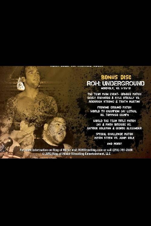 ROH Underground 2012 official movie poster