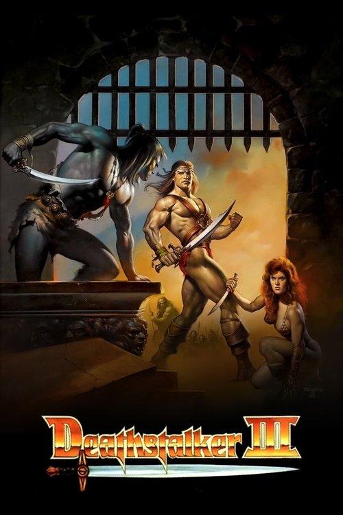 Deathstalker III: The Warriors from Hell 1988 official movie poster