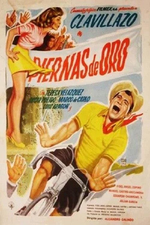 Piernas de Oro 1957 official movie poster