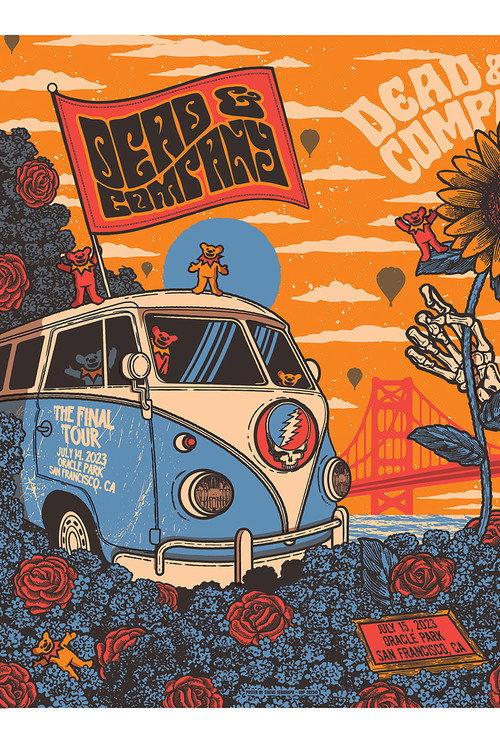 Dead & Company: 2023-07-15 Oracle Park, San Francisco, CA, USA 2023 official movie poster