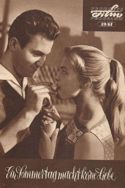 Ein Sommertag macht keine Liebe 1961 official movie poster