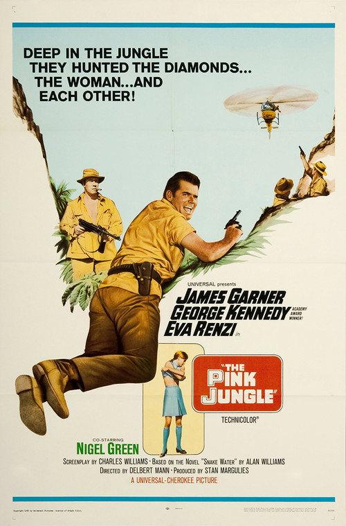 The Pink Jungle 1968 official movie poster
