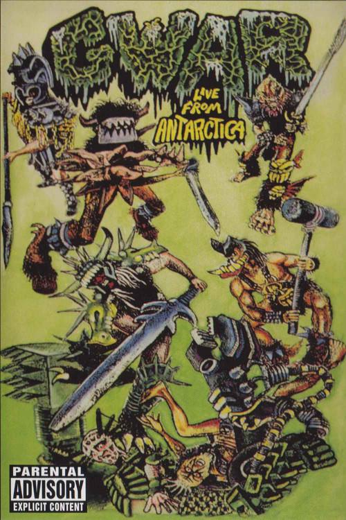 GWAR: Live from Antarctica 1990 official movie poster
