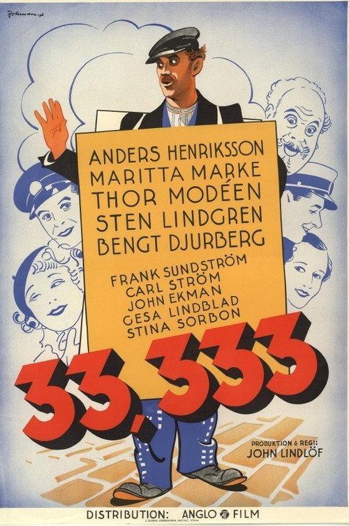 33.333 1936 official movie poster