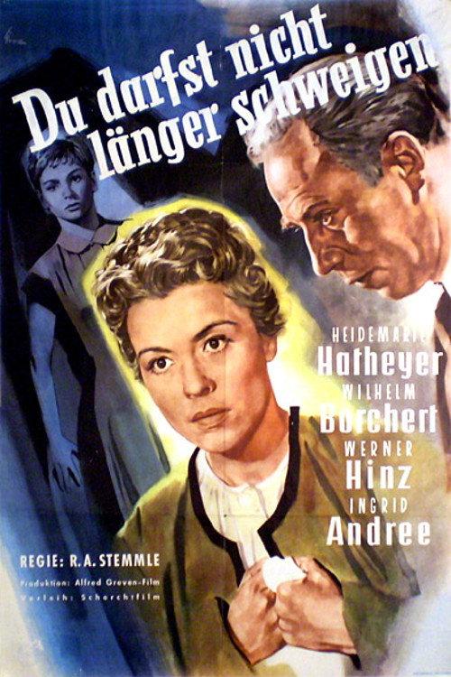 You Can No Longer Remain Silent 1955 official movie poster
