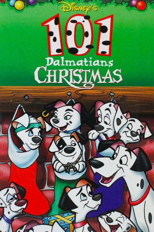 101 Dalmatians Christmas 1998 official movie poster
