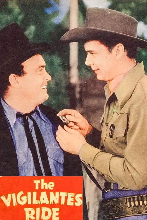 The Vigilantes Ride 1943 official movie poster