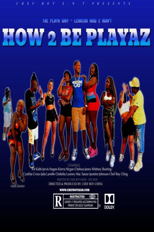 How 2 Be Playaz 2023 official movie poster