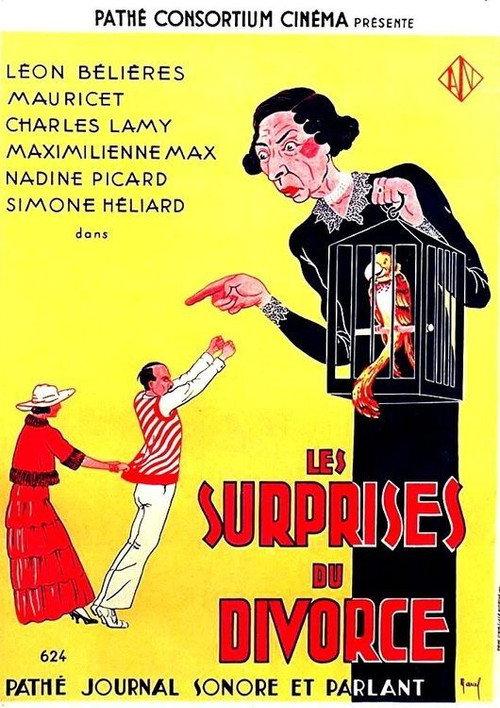 Les surprises du divorce 1933 official movie poster